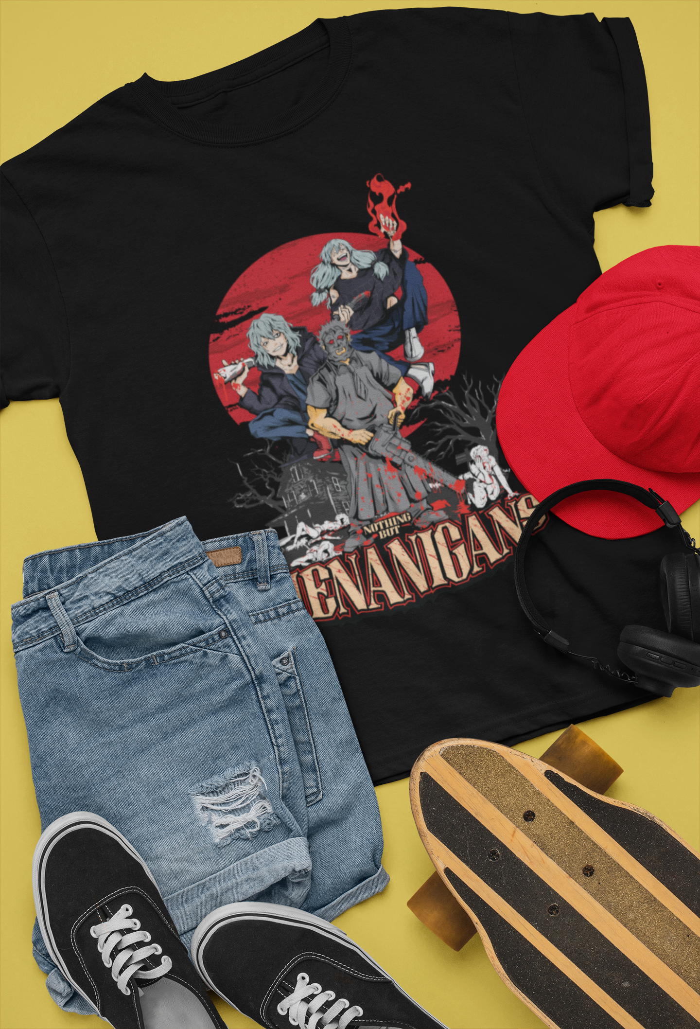 A Villian's Common Hobby Oversized T-Shirt