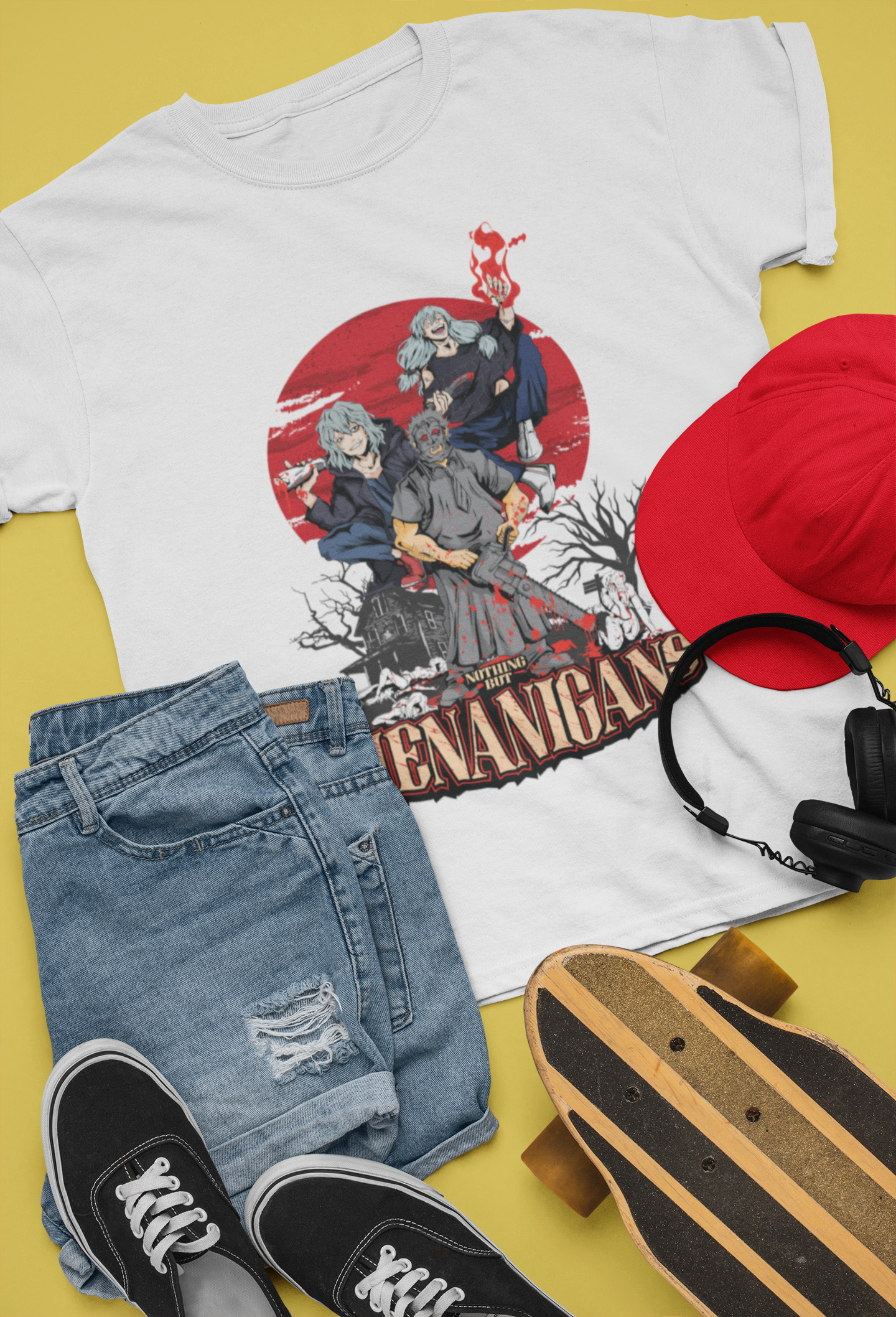 A Villian's Common Hobby Oversized T-Shirt
