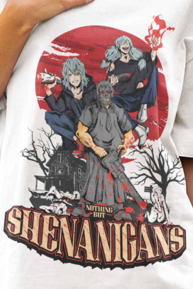 A Villian's Common Hobby Oversized T-Shirt