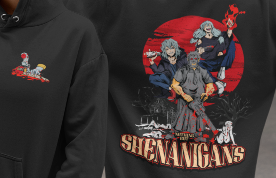 Killer Instinct Hoodie – Anime & Horror Villain Mashup – Nothing