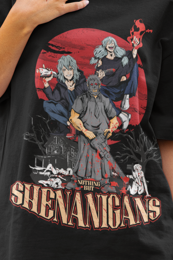 A Villian's Common Hobby Oversized T-Shirt